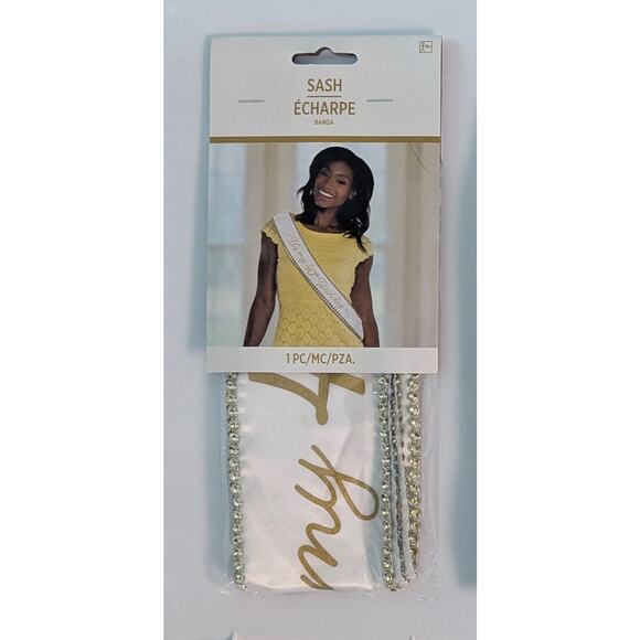 NEW 'It's My 40th Birthday' Womens Fabric Sash | Party Supplies | Milestone - Picture 2 of 2